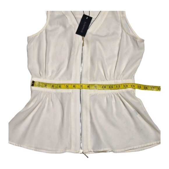 Dynamite Sleeveless Peplum Top - Picture 5 of 8